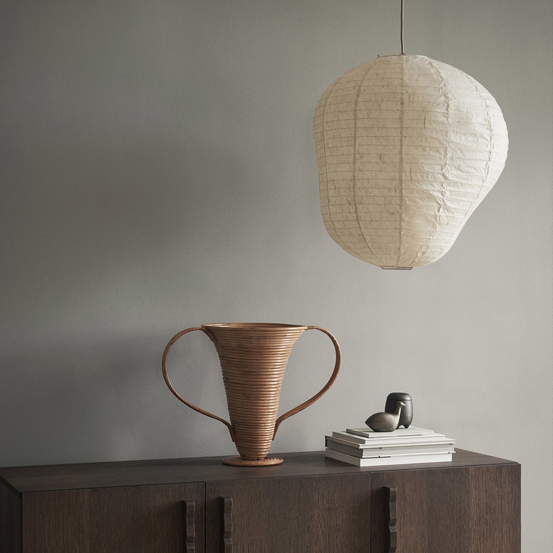 【国内在庫あり】 ferm LIVING (ファームリビング) Kurbis Lampshade (カービス ランプシェード) 80cm 北欧/インテリア/照明/ペンダントライト/日本正規代理店品