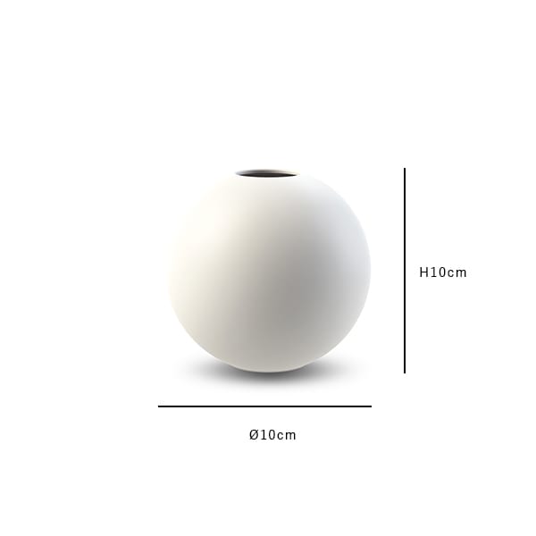 Cooee Design (クーイーデザイン) Ball Vase (ボールベース) 10cm ホワイト/サンド/ブラッシュ/グレー/ブラック 北欧/インテリア/花瓶/日本正規代理店品【送料無料キャンペーン】