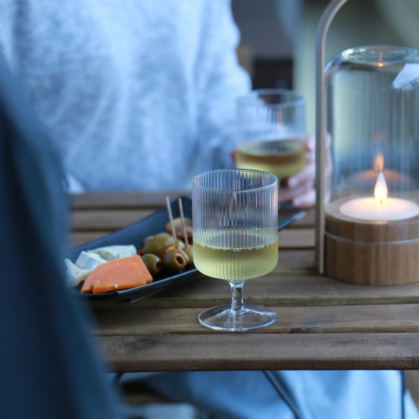 【国内在庫あり】ferm LIVING (ファームリビング) Ripple Wine Glasses(リップル ワイングラス）2個セット クリア/スモークグレー/フロスト 北欧/ガラス食器/日本正規代理店品