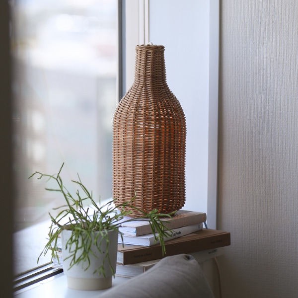 【国内在庫あり】 ferm LIVING (ファームリビング) Braided Lampshade (ブレイデッド ランプシェード) Bottle コンセント仕様 北欧/インテリア/照明/ペンダント/子供部屋/日本正規代理店品