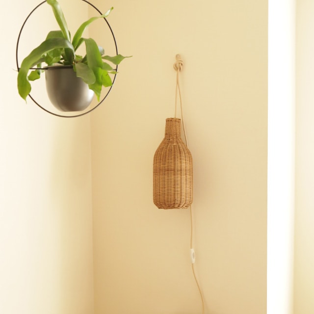 【国内在庫あり】 ferm LIVING (ファームリビング) Braided Lampshade (ブレイデッド ランプシェード) Bottle コンセント仕様 北欧/インテリア/照明/ペンダント/子供部屋/日本正規代理店品